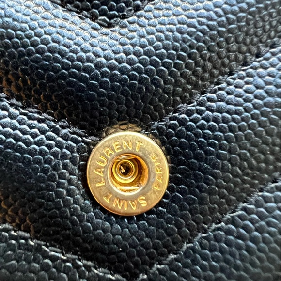 YSL cassandre envelope wallet on chain - Picture 9 of 12